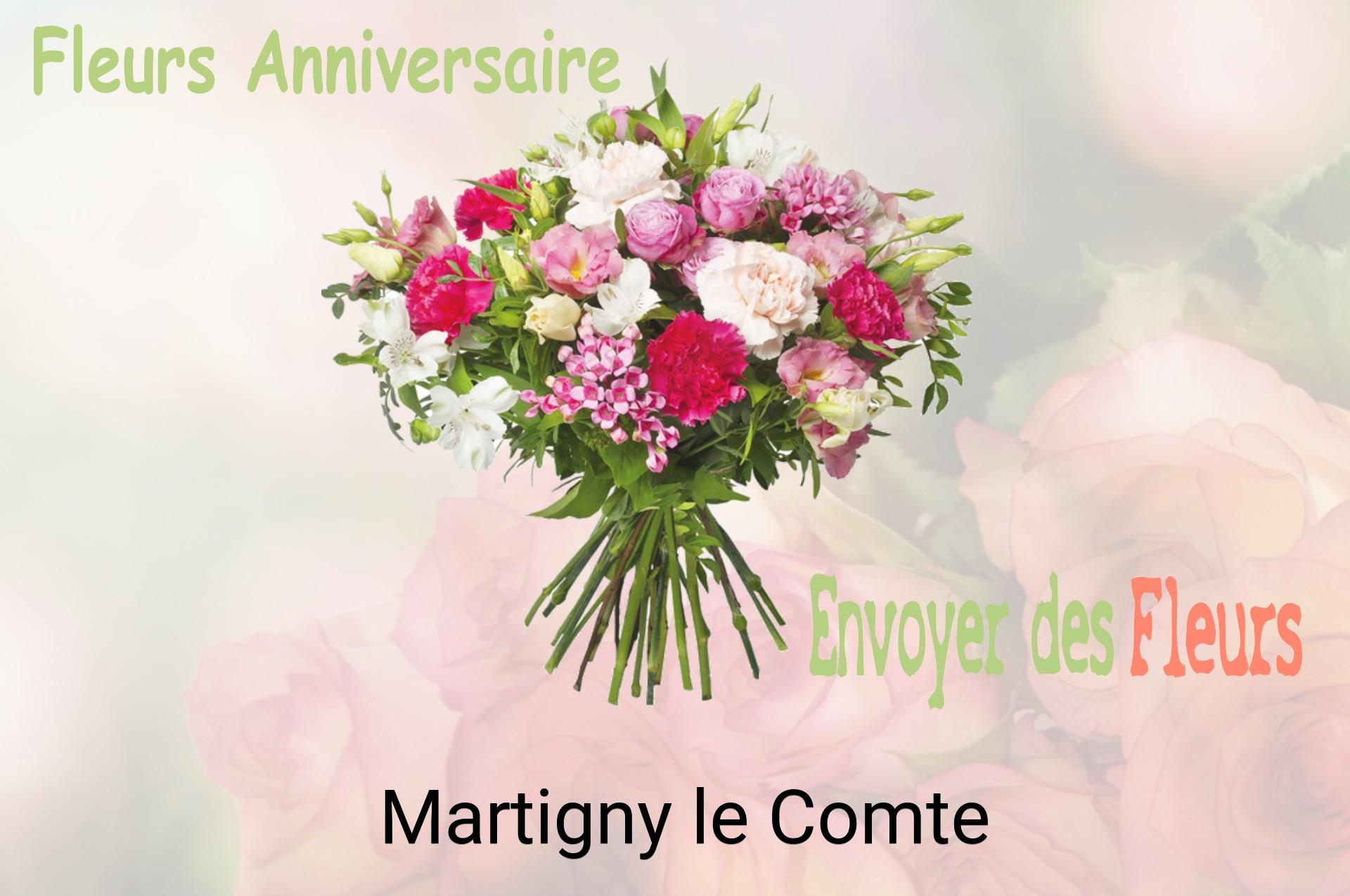 Bouquet de fleurs d’anniversaire livré à Martigny-le-Comte