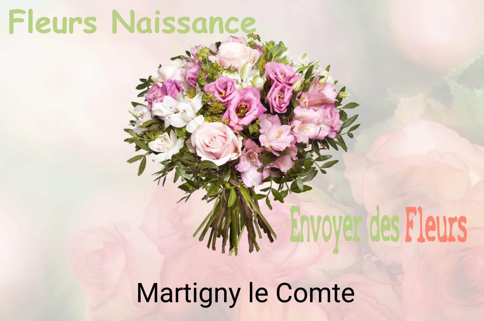 Bouquet de fleurs de naissance livré à Martigny-le-Comte